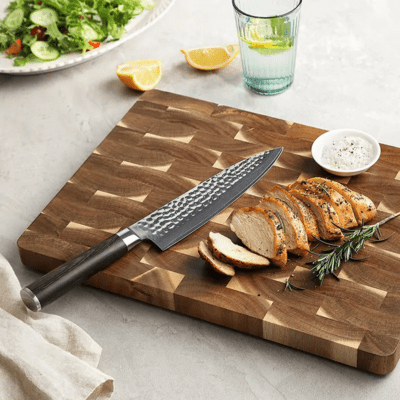 XINZUO acacia wood cutting board (40*28.5*25) XHCB-XSM-01 - KNIFESTOCK