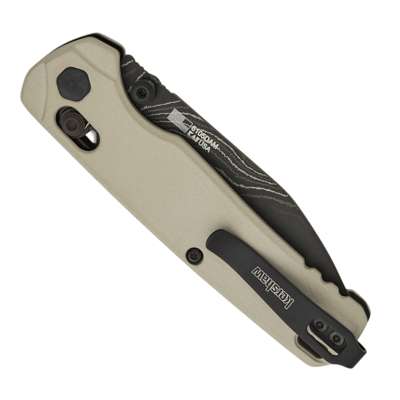 Kershaw BEL AIR - ALUM NOIR/MAGNACUT NOIR SERR K-6105DAM - KNIFESTOCK