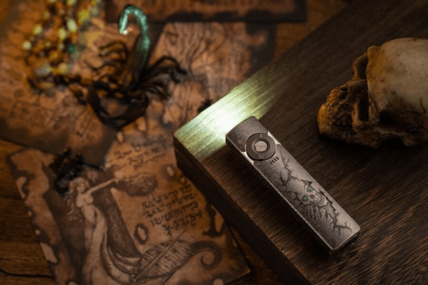 Olight Arkfeld Pro Copper Bones Limited Edition Flashlight with LED, UV Light, and Class 1R Laser - KNIFESTOCK