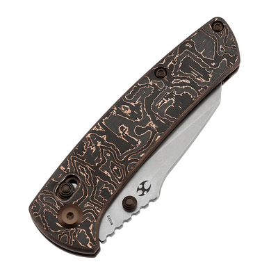 Kansept Main Street Stonewashed CPM S35VN, Copper CF K1015V3 - KNIFESTOCK