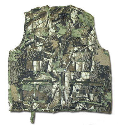 Mil-Tec JAGD-U.ANGLERWESTE hunting camo XL 10701068-905 - KNIFESTOCK