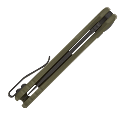 Kershaw AUTO LAUNCH 18 - ALUM CERAKOTE OL/CERAKOTE NOIR K-7551OLBLK - KNIFESTOCK