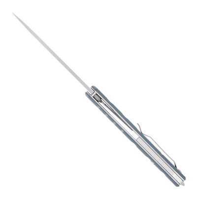 CobraTec Kuzio G10 Grå Drop Inte Serrated 01CT006 - KNIFESTOCK