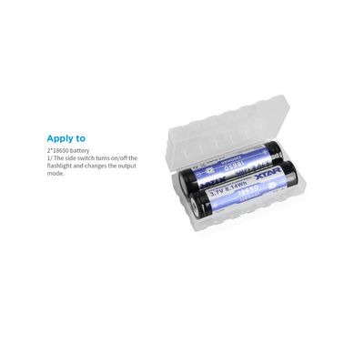 Xtar Battery Case for 18650 batteries - KNIFESTOCK