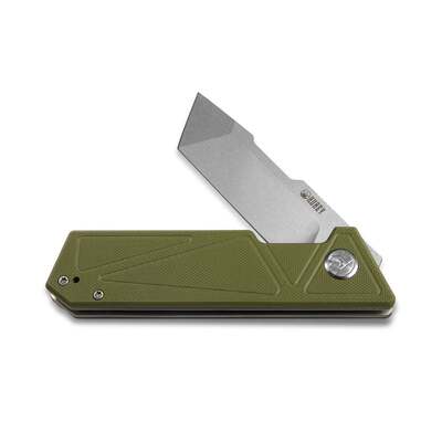 KUBEY Avenger Outdoor Edc Folding Pocket Knife Green G10 Handle KU104B - KNIFESTOCK