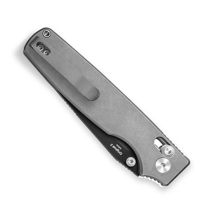 Kizer Original 2 S45VN, Matte DLC Ultra, Titanium Ki3605.2SA1 - KNIFESTOCK