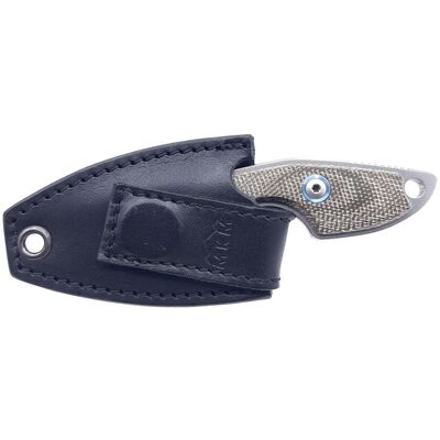 MKM MAKRO 2 Vihreä canvas micarta BÖHLER M390 - MOD. SHEEPSFOOT MK MR02-GC - KNIFESTOCK