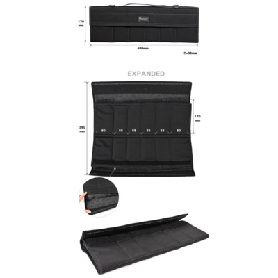 Magforce 12-pc Knife Case Black #1461B - KNIFESTOCK