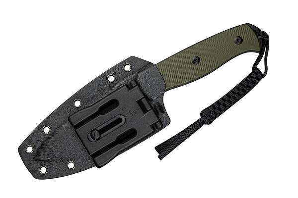 Sencut Toxodon SENCUT OD Green G10 Handle Black 9Cr18MoV Blade w kydex sheath S24036-2 - KNIFESTOCK