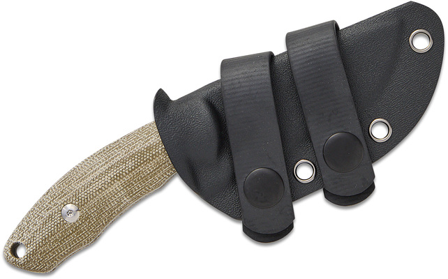 CJRB Mutt OD GrünMicarta, Micarta - J1958-ODG - KNIFESTOCK