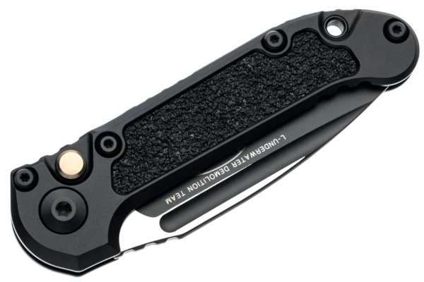 Microtech LUDT BLACK BLADE STD BLACK HANDLE 1135-1T - KNIFESTOCK