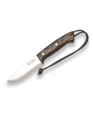 Joker Ranger Knife with Walnut Handle, 14c28n, Scandi Grind, 11 cm Blade CN143 - KNIFESTOCK