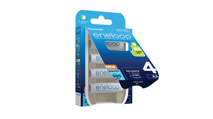 Panasonic nabíjacia ENELOOP AA NiMH 4ks. PANENE4AA - KNIFESTOCK