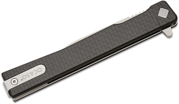 Ocaso Solstice Carbon Fiber + Satin / Wharncliffe  8WFS - KNIFESTOCK