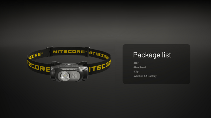 Nitecore Camping Headlamp HA11 (2024) - KNIFESTOCK