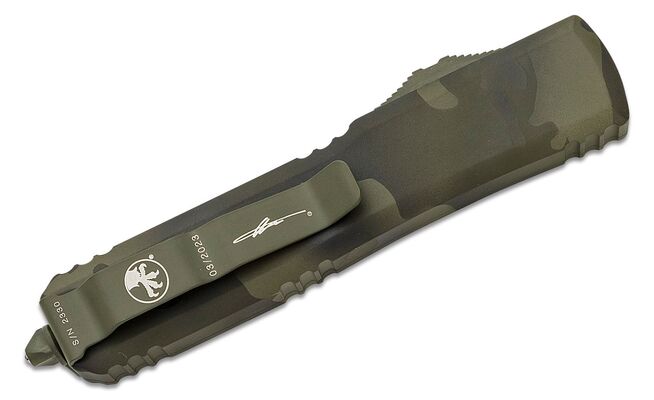 Microtech Ultratech s/E from Green Camo 121-1ocs - KNIFESTOCK