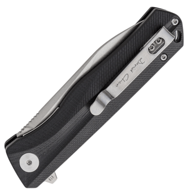 Petrified Fish PF818 Forward Stonewashed D2 Black G10 PF818DW - KNIFESTOCK