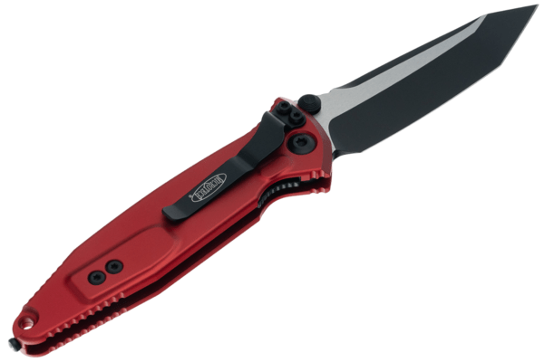 Microtech SOCOM ELITE T/E-M BLACK STANDARD RED 161-1RD - KNIFESTOCK