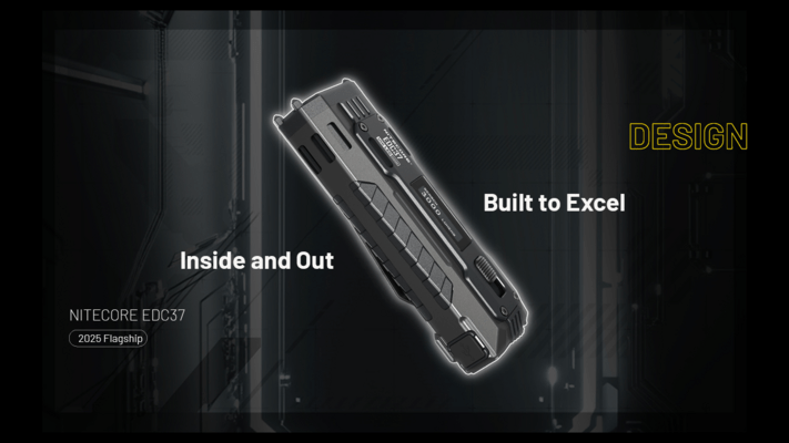 Nitecore Flashlight EDC37 8000 Lumens - KNIFESTOCK