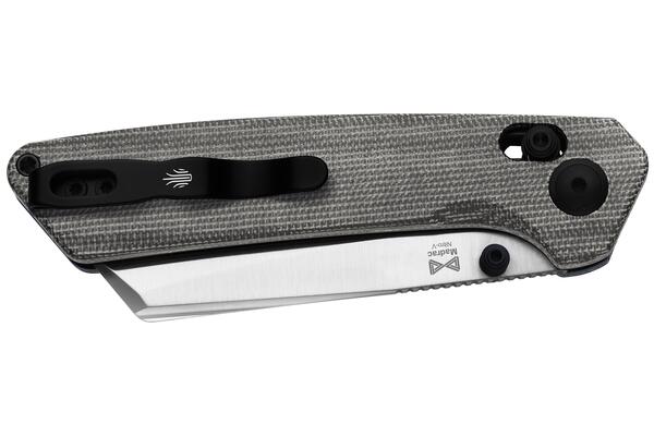 Kizer Madrac Nitro-V, Satin, Norplex UltreX™ Micarta V3693A3 - KNIFESTOCK