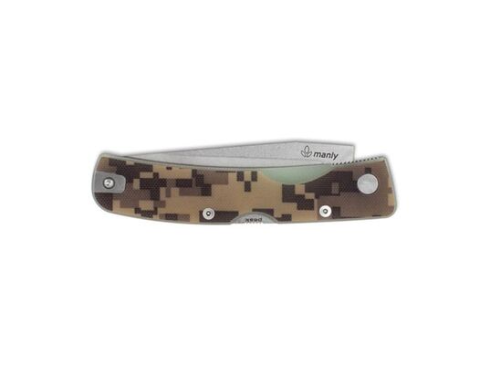 Manly Peak (Two hand opening) CPM S90V Desert Camo 01ML028 - KNIFESTOCK