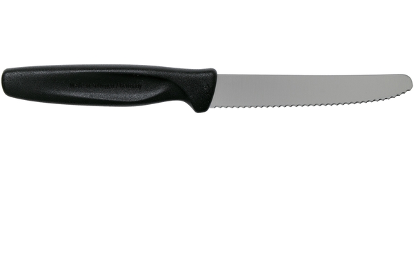 WUSTHOF universeel gekarteld 10cm, zwart 1145300410 - KNIFESTOCK