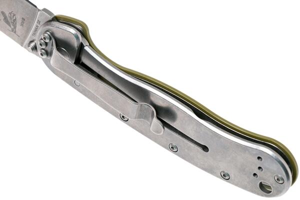 BRK-Esee Avispa Framelock Green D2 BRK1302OD - KNIFESTOCK