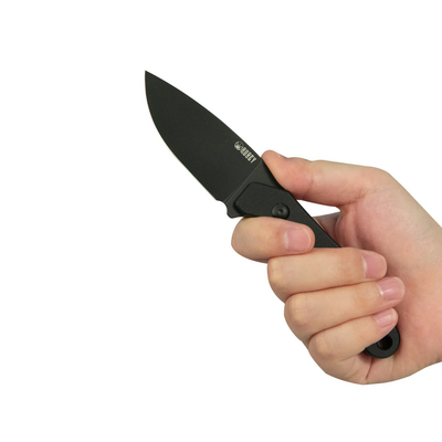 Kubey TLB Blackwash 14C28N ,Black G10,Kydex Sheath KU467B - KNIFESTOCK