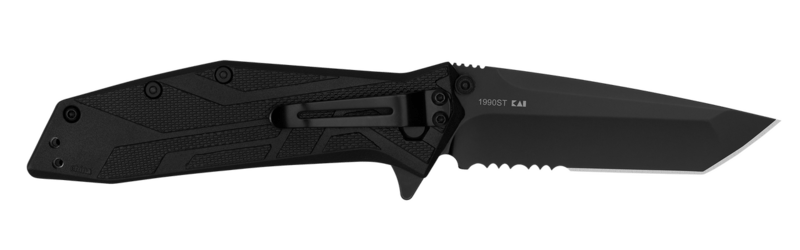 Kershaw Brawler Serrated K-1990ST - KNIFESTOCK