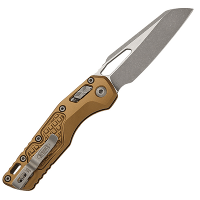 Microtech MSI S/E APOCALYPTIC STANDARD FRAG ALUMINIUM TAN 210-10APFRTA - KNIFESTOCK