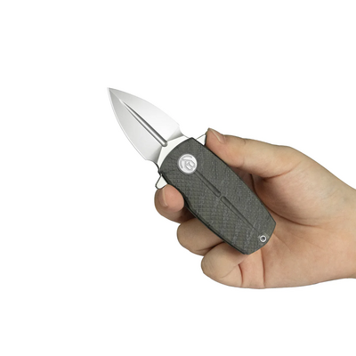 KB Fang Beadblast M390  ame Ano Ti with Diamond KB451B - KNIFESTOCK