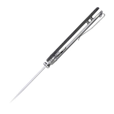 Kizer Coniferous V 154CM Blade Titanium+Micarta Handle V4609C1 (3.35&quot; Stonewash) - KNIFESTOCK