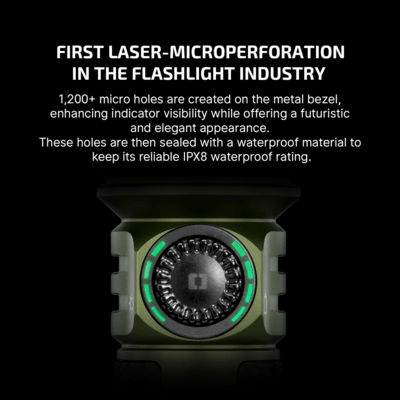 Olight Customized 3.6V 5000mAh 21700 Lithium-ion Battery Seeker 4 Pro (OD Green) - KNIFESTOCK