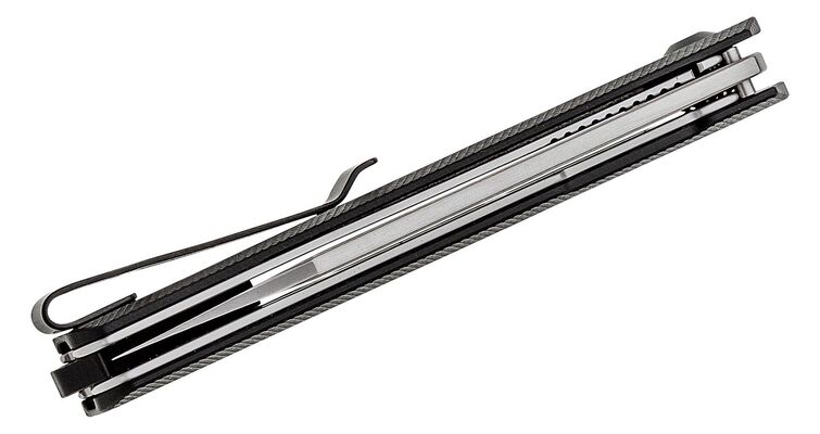 CIVIVI Chronic Damascus Zwart 01WE408DAM - KNIFESTOCK