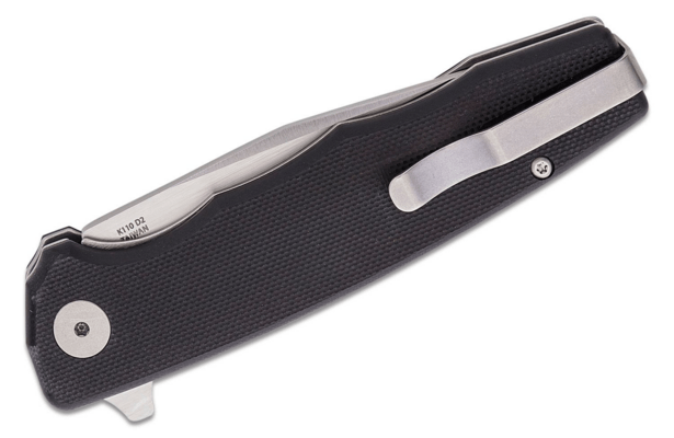 Ocaso Strategy Black G-10 + Satin 29BGD - KNIFESTOCK