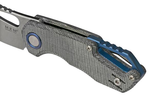 MKM ISONZO M390 Black canvas micarta BÖHLER M390 MK FX03M-2BC - KNIFESTOCK