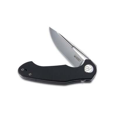 Kubey Dugu Liner Lock Folding Knife Black G10 Handle Ku210e - KNIFESTOCK