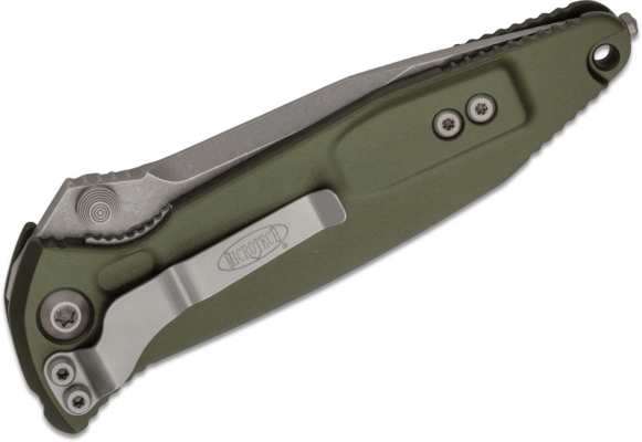 Microtech SOCOM ELITE S/E-M STONEWASH STANDARD OD GREEN 160-11OD - KNIFESTOCK