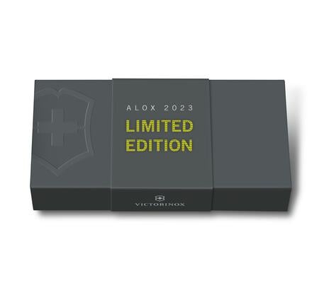 Victorinox Classic SD, 58 mm, Alox Limited Edition 2023, Electric Yellow 0.6221.L23 - KNIFESTOCK