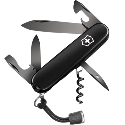 VICTORINOX Spartan Onyx Black 1.3603.31P - KNIFESTOCK