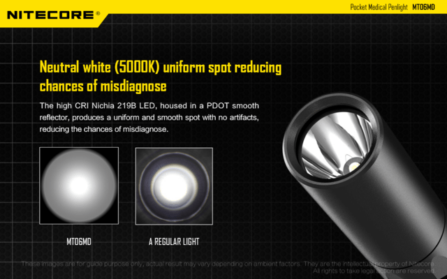 NITECORE flashlight MT06MD - KNIFESTOCK