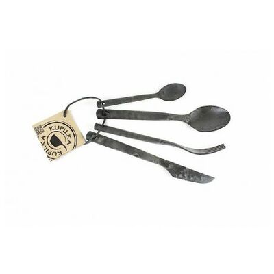 Kupilka KUPILKA Cutlery Set BOX černý 30250254B KCUTK - KNIFESTOCK