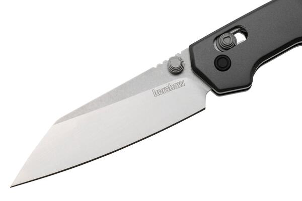 KERSHAW MINI IRIDIUM REVERSE TANTO Satin D2 Gray Aluminium DuraLock K-2051R - KNIFESTOCK
