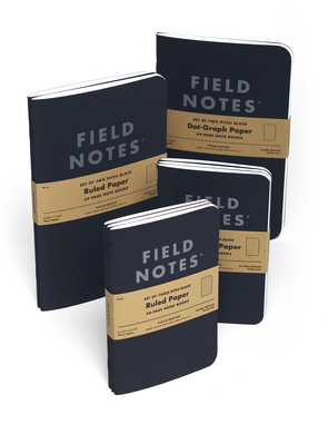 Field Notes Pitch Black Vonalas Jegyzetfüzet 3-csomag FN-34 - KNIFESTOCK