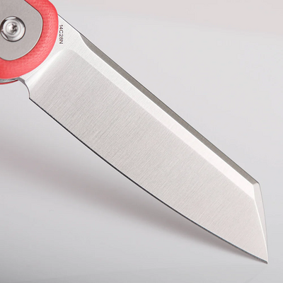Vosteed Corgi (SF) 14C28N Satin Sheepsfoot Rouge G10 A0726 - KNIFESTOCK