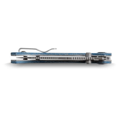 Vosteed Naga S35VN Satin Blue Norplex UltreX™ Micarta A3901 - KNIFESTOCK