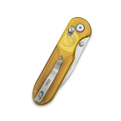 GEO Knife Ethereal Cutter SW M390 Blade Ultem - KNIFESTOCK