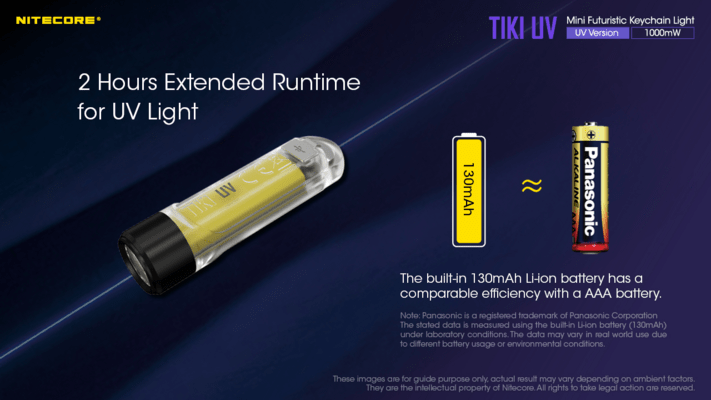 Nitecore flashlight TIKI UV - KNIFESTOCK