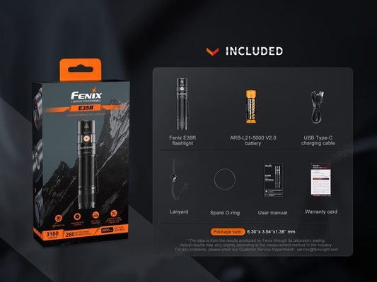 Fenix Rechargeable LED lamp E35R - KNIFESTOCK
