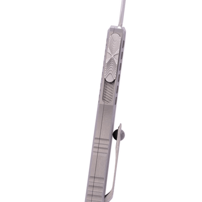 Microtech Cypher® II D/E Natural Clear Apocalyptic® Standard 1242-10APNC - KNIFESTOCK